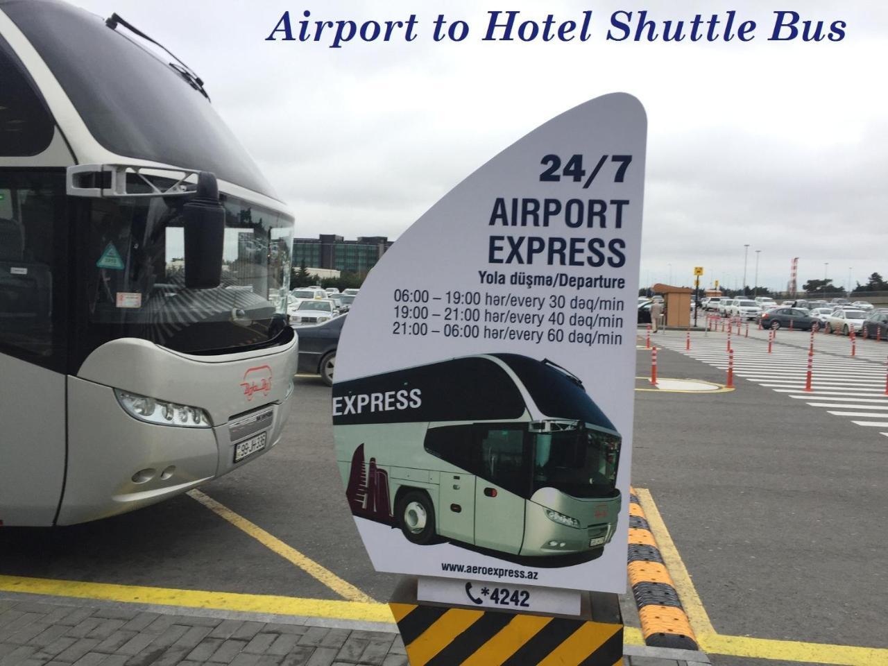 Demir Yol Plaza Hotel Baku Eksteriør billede